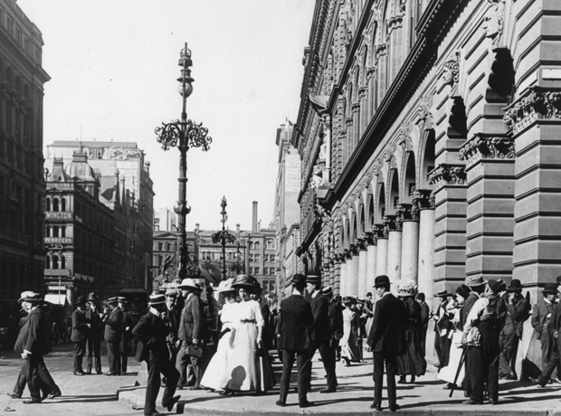 Martin Place late 1880s